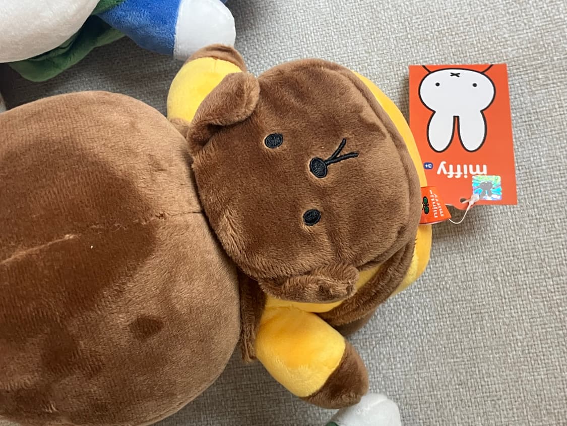 동전지갑을 멘 미피 4마리 세트 상품이미지3