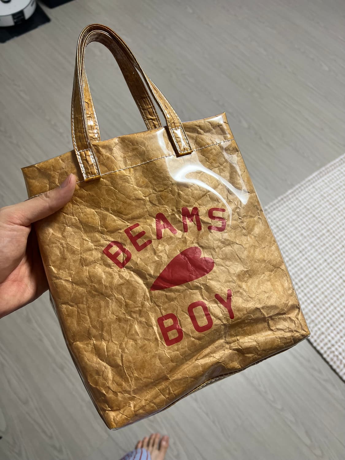 빔즈보이 st BEAMS BOY pvc 토트백 상품이미지1