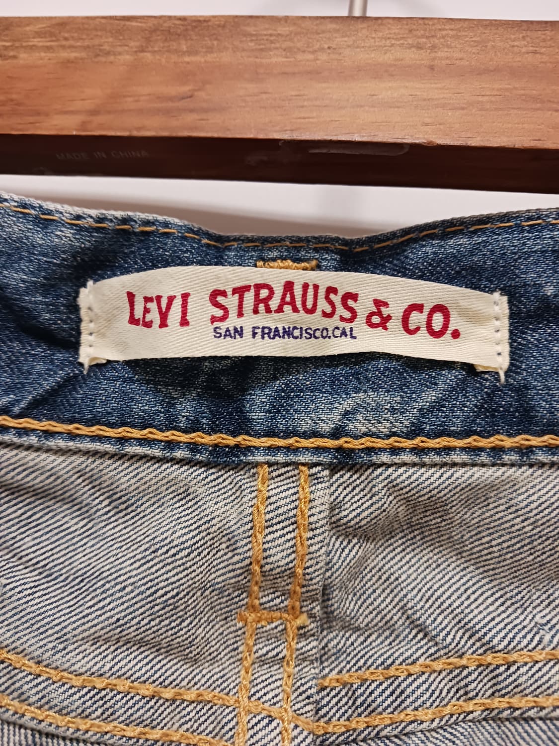 리바이스 일본판  Y2K 슬림핏데님팬츠 상품이미지2