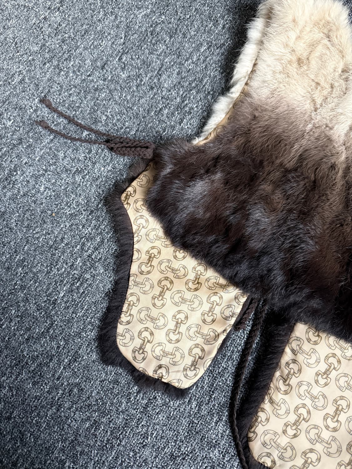 빈티지 로프 퍼 베스트 상품이미지9