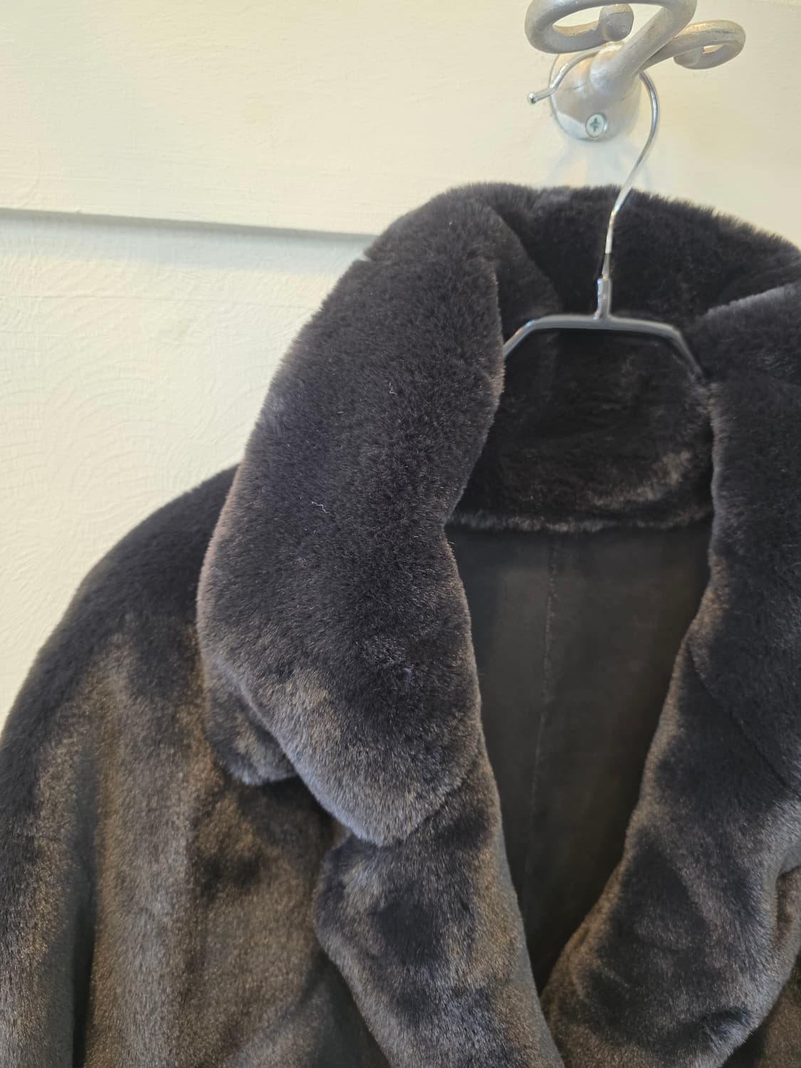 마르엘라로사티 페이크퍼 무스탕 코트 상품이미지2