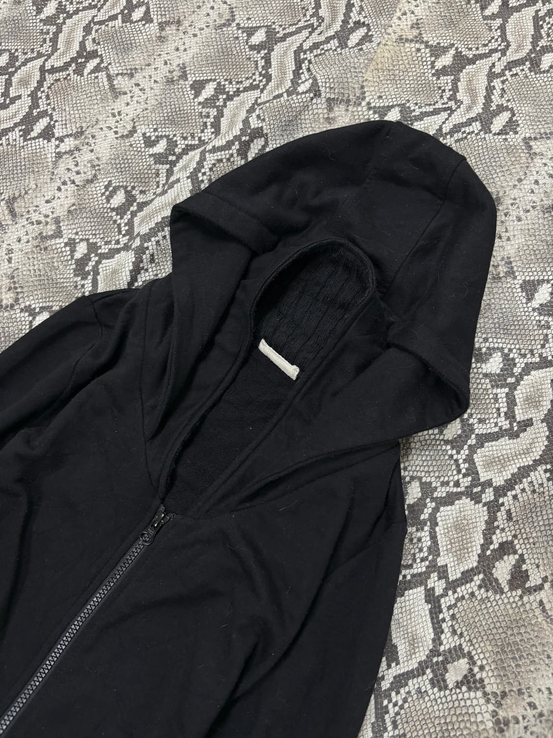 “Vintage” Y2K Mood Black Multi Pocket Ho 상품이미지3