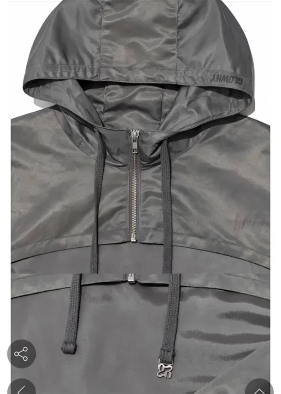 글로니 카이 윈드 볼레로 그레이 상품이미지3