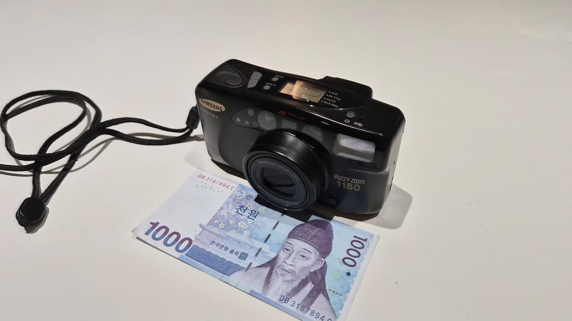 작례O 심해진 필카 삼성 케녹스 퍼지줌 1150 필름카메라 빈티지 상품이미지1