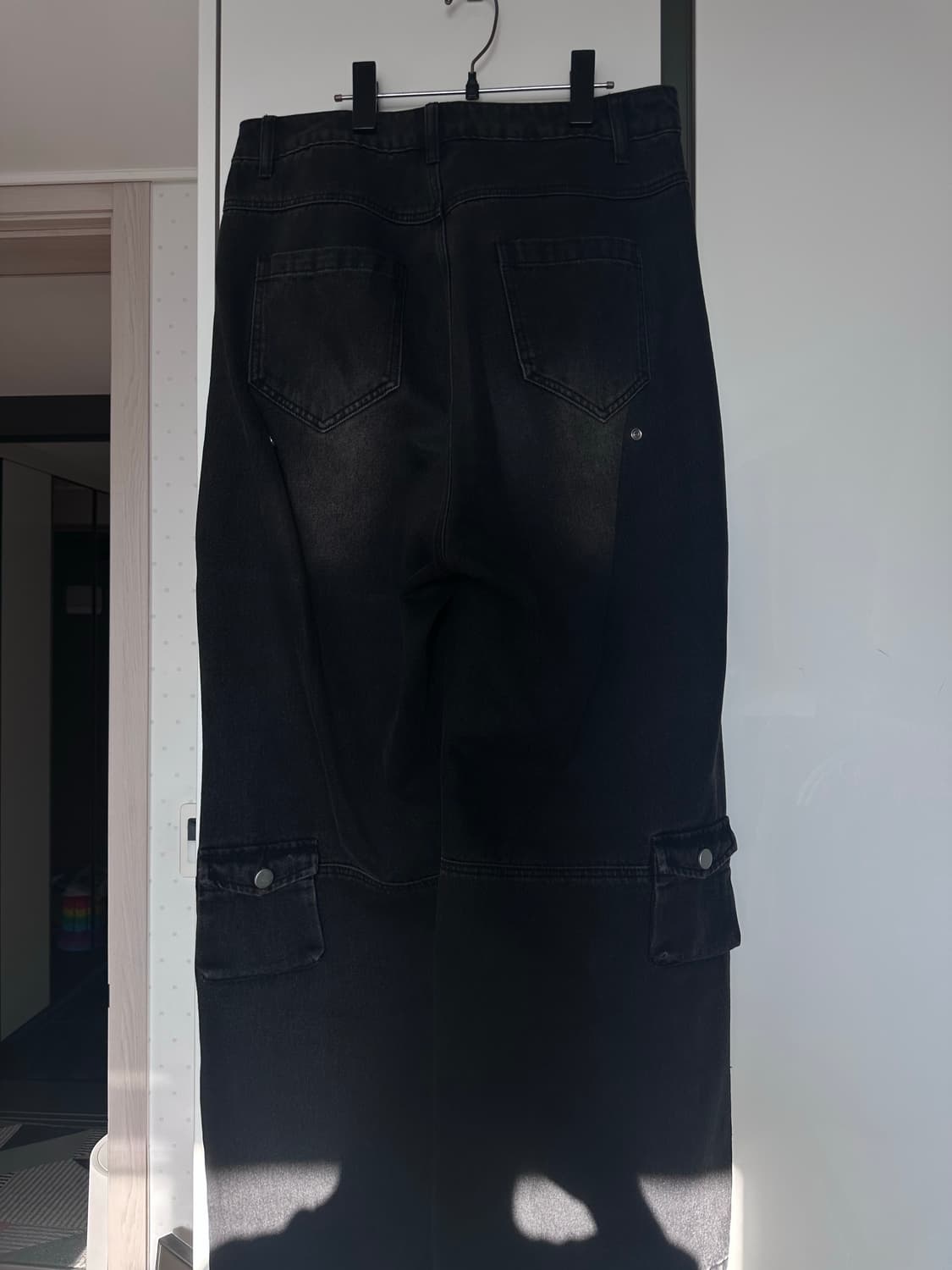 콰스(KUAS) CROWORLD 멀티 포켓 카고 데님 상품이미지4