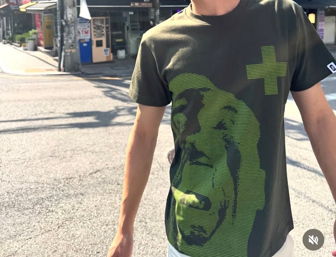 더스파이시감자크럽 MEDTRIX tee (khaki) 2사이즈 상품이미지1