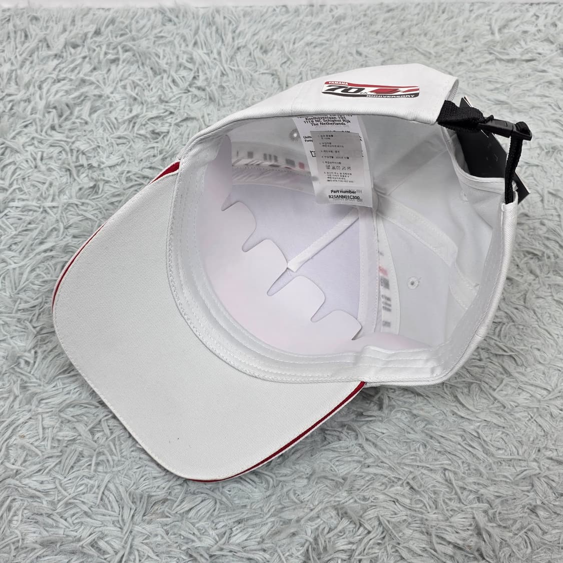 [새상품] 2025 야마하 모터레이싱 70주년 기념 레이싱 볼캡 상품이미지8