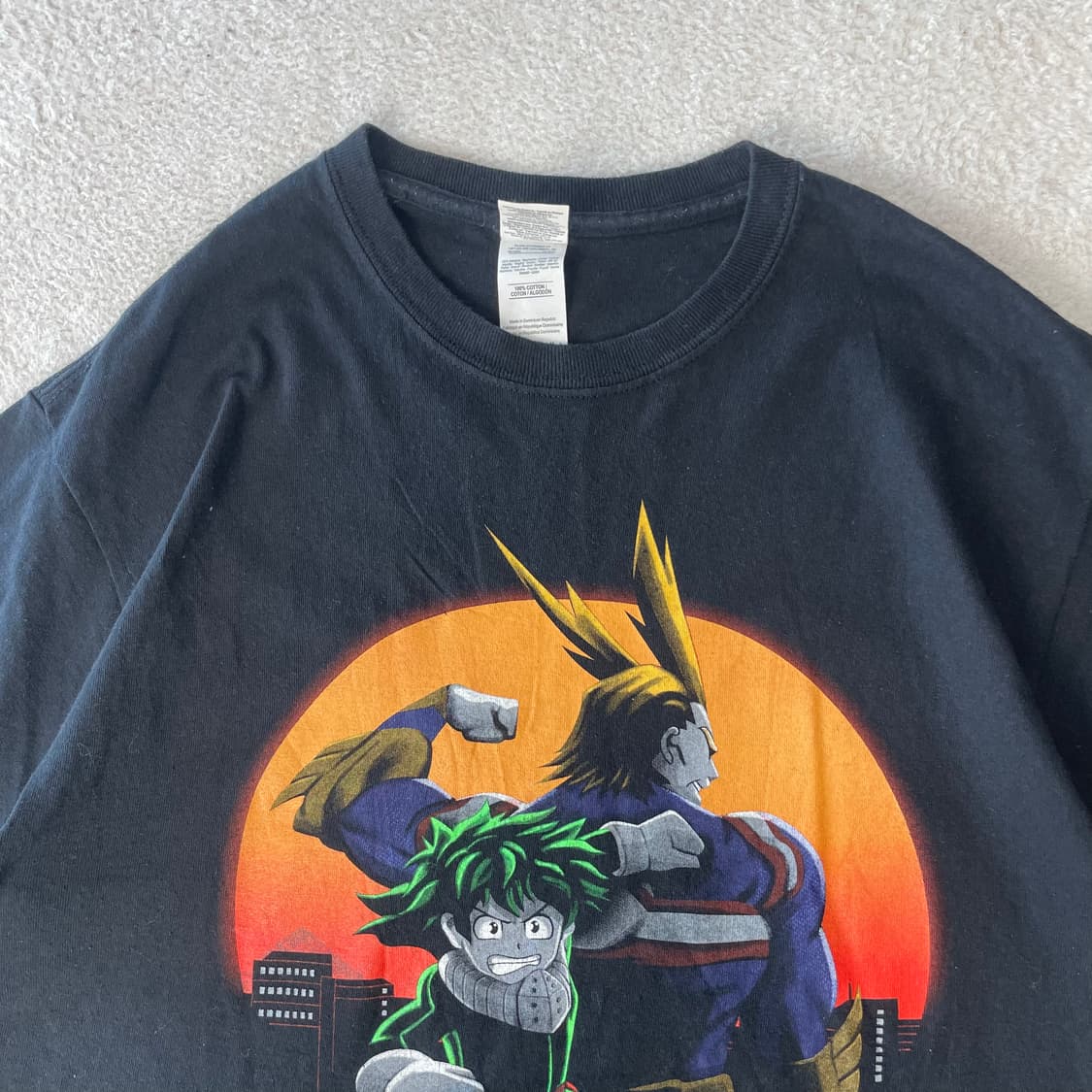 마이히어로아카데미 빈티지 티셔츠  상품이미지2