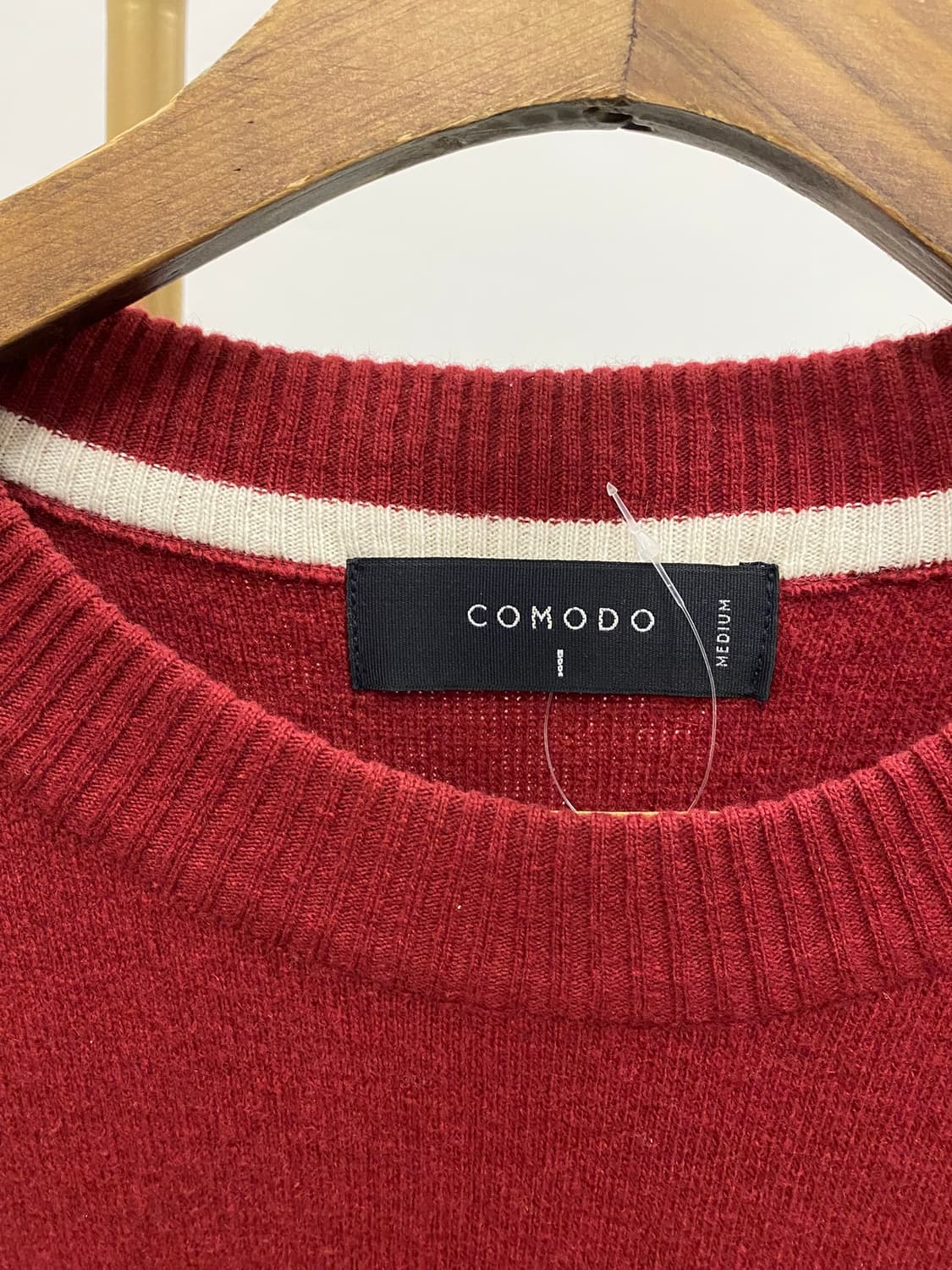 코모도 니트 버건디 상품이미지4