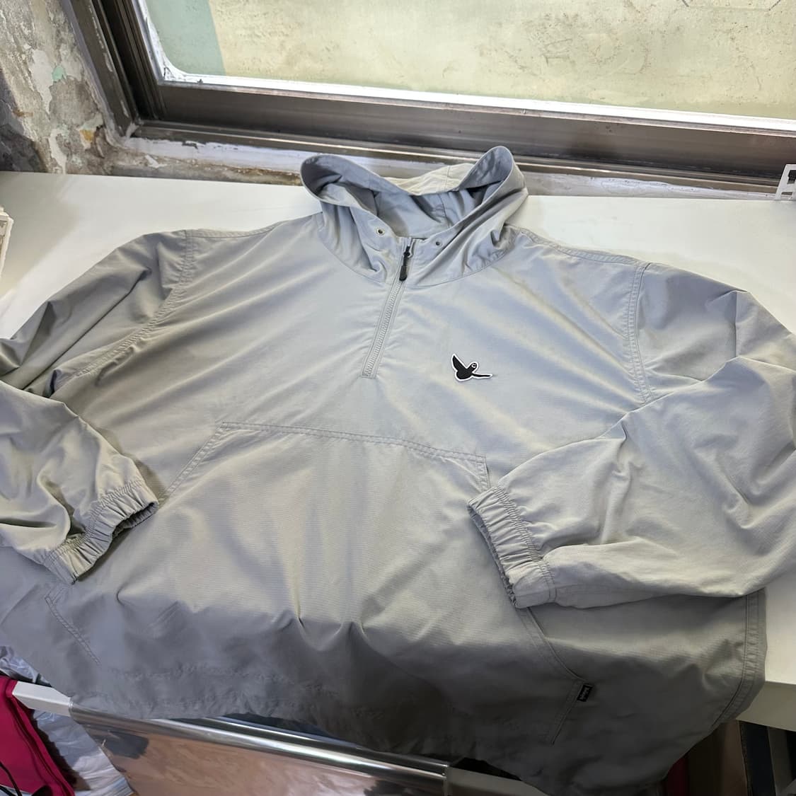 XL 마크곤잘레스 진그레이 오버핏 아노락 바람막이 상품이미지2