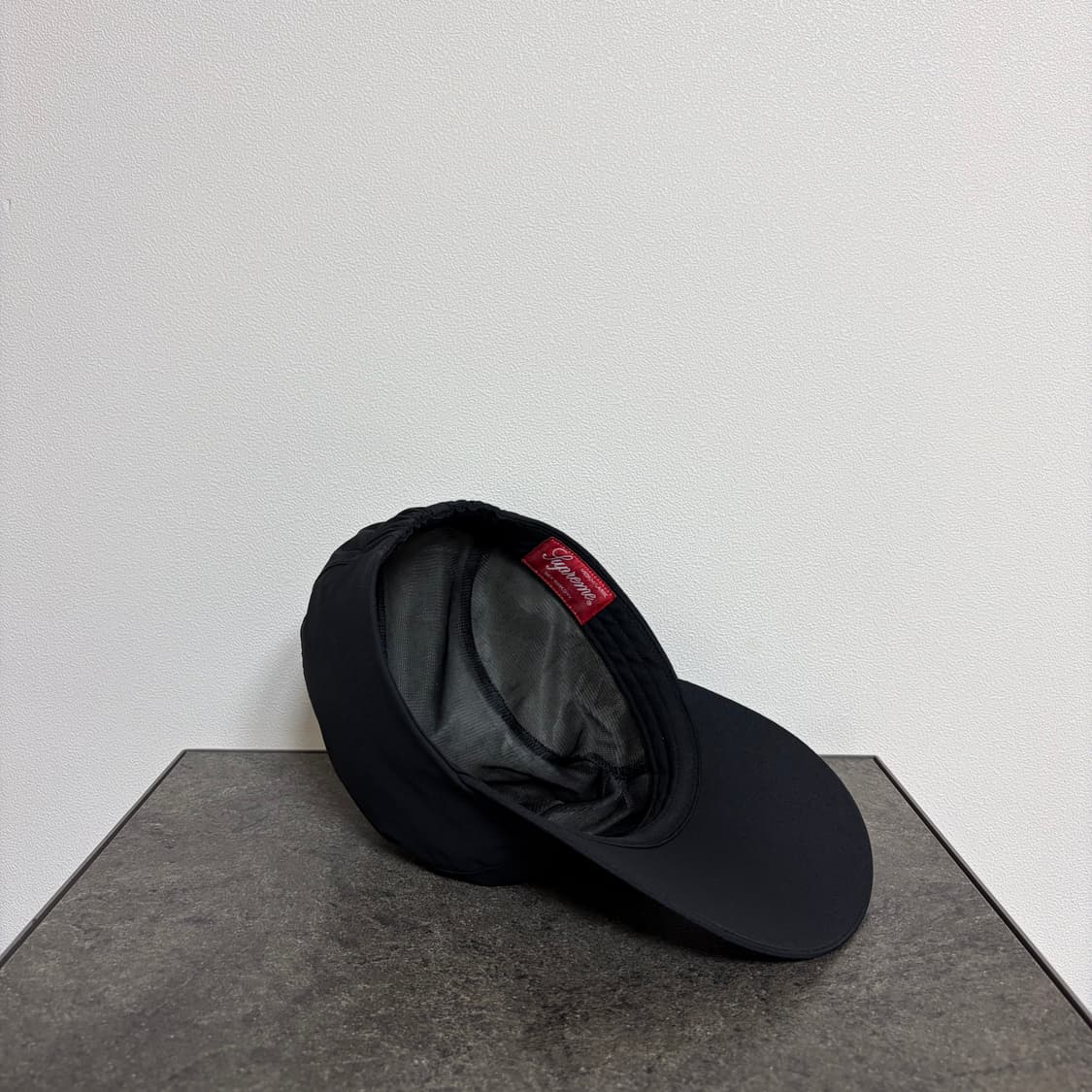 (OS) 슈프림 박스로고 캠프캡 모자 고어텍스 롱빌 블랙 M-L 상품이미지7