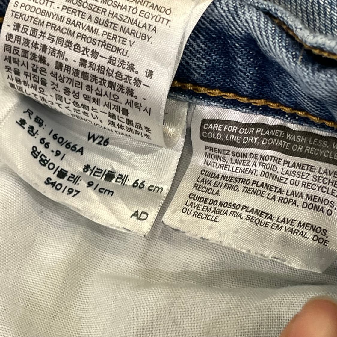 (28) Levi's (리바이스 스트레이트 데님) 상품이미지7
