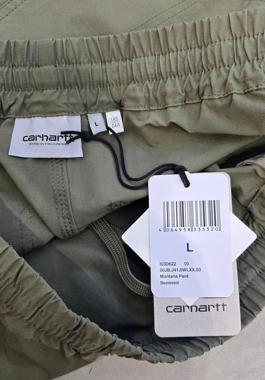 (새상품)칼하트 WIP 몬타나 카고팬츠 L사이즈(34~36) 상품이미지9