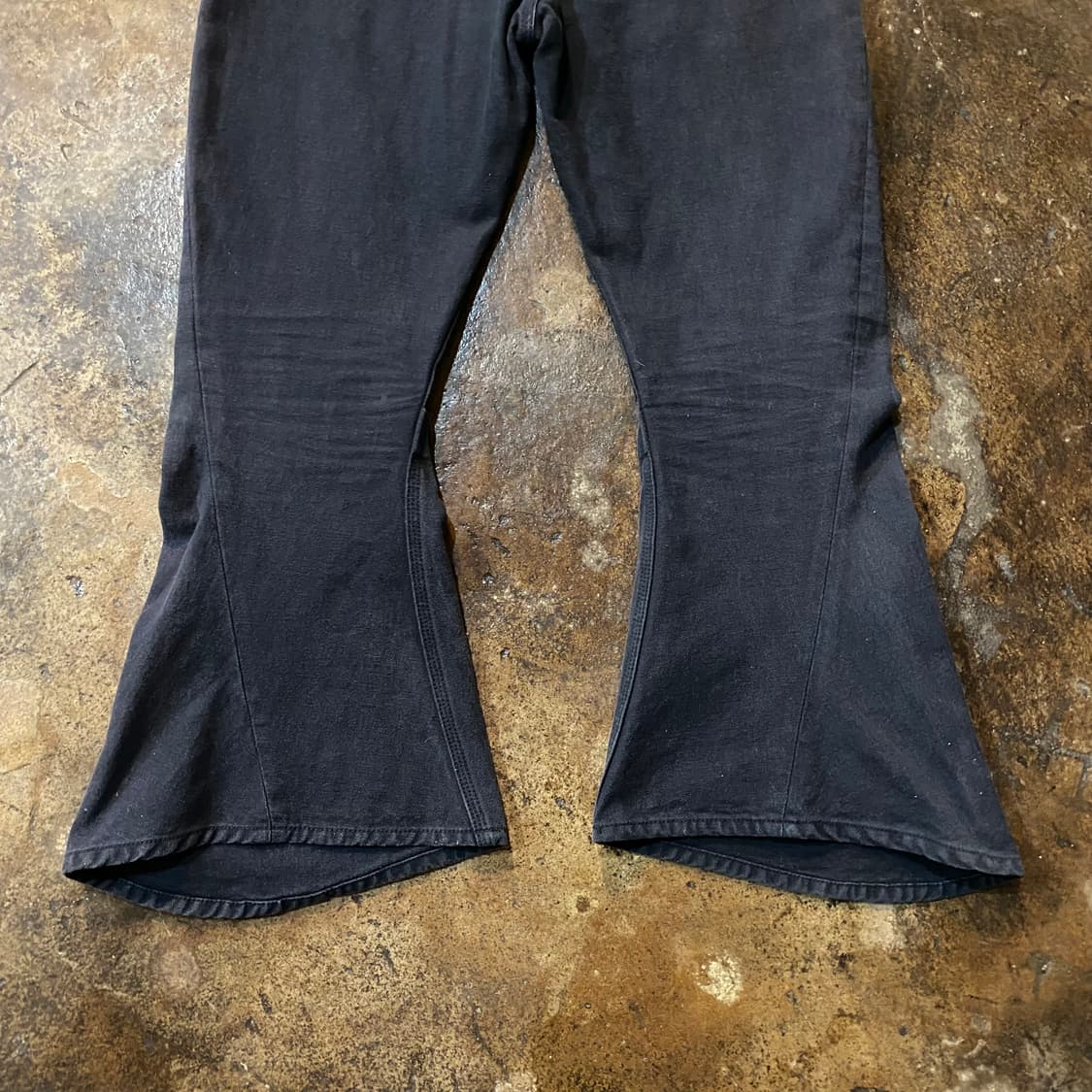 (2) kozaburo 에이징 부츠컷 3D 팬츠 상품이미지7