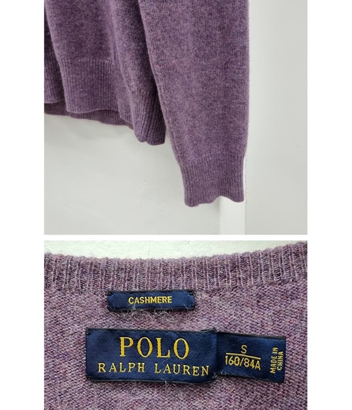 POLO ralph lauren 캐시미어100% 상품이미지4