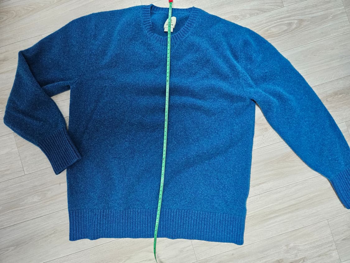 바스통 305 캐시미어 니트 에메랄드 색상 상품이미지5