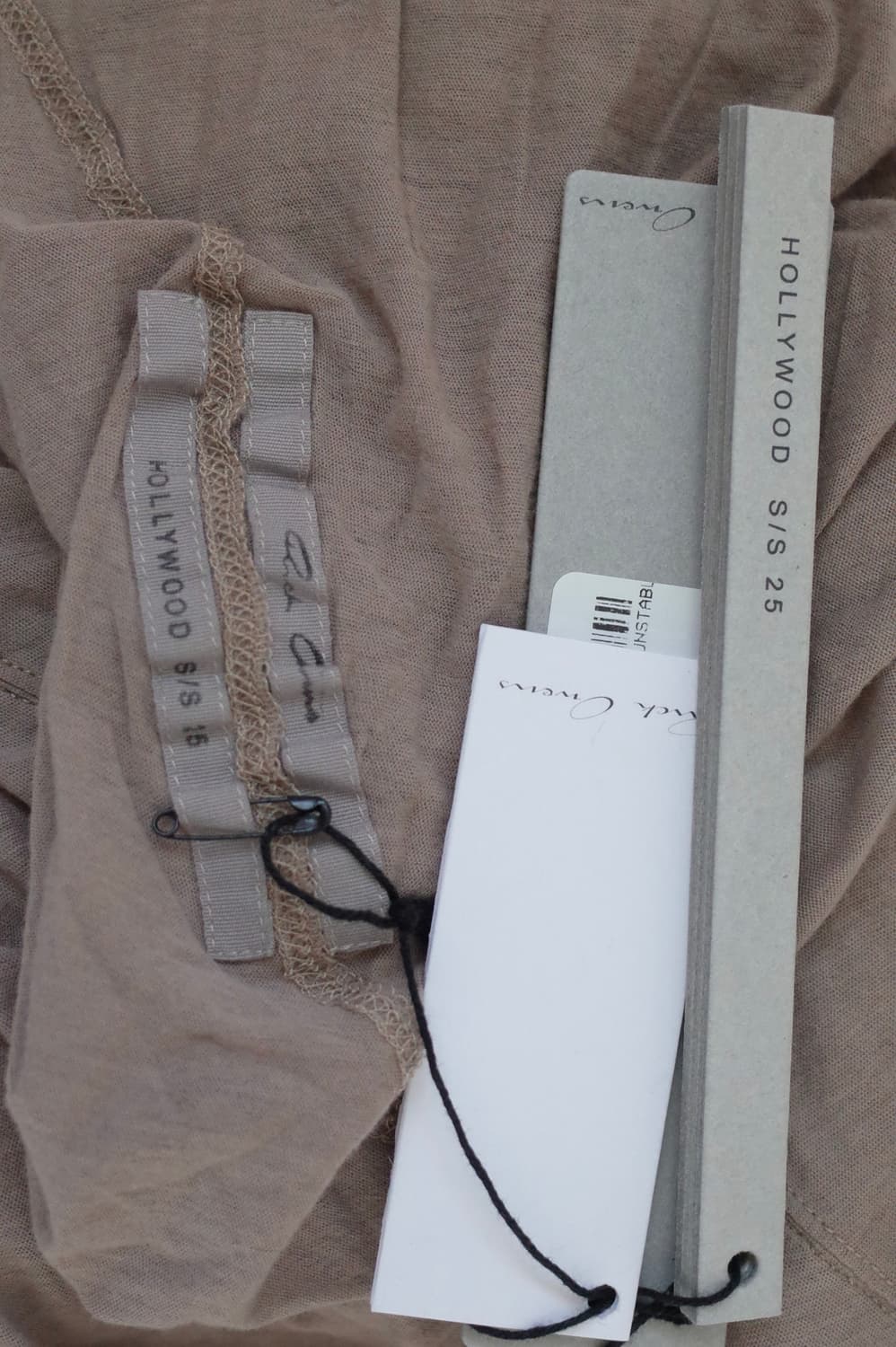 [새상품] Rick Owens s/s25 할리우드 바나나 탑 상품이미지7