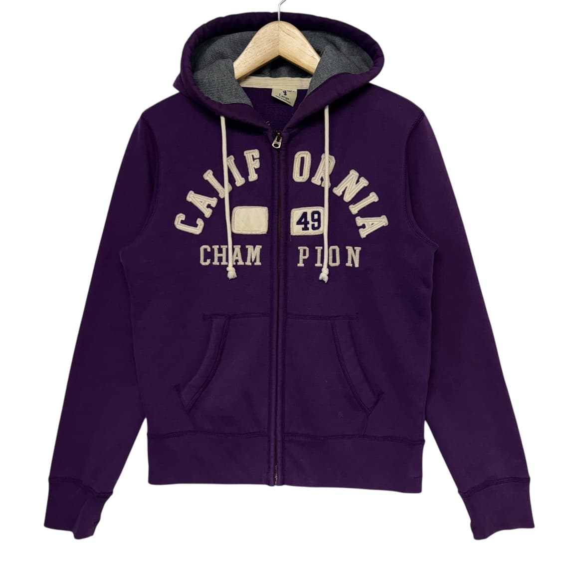 후아유 아치로고 후드집업 상품이미지1