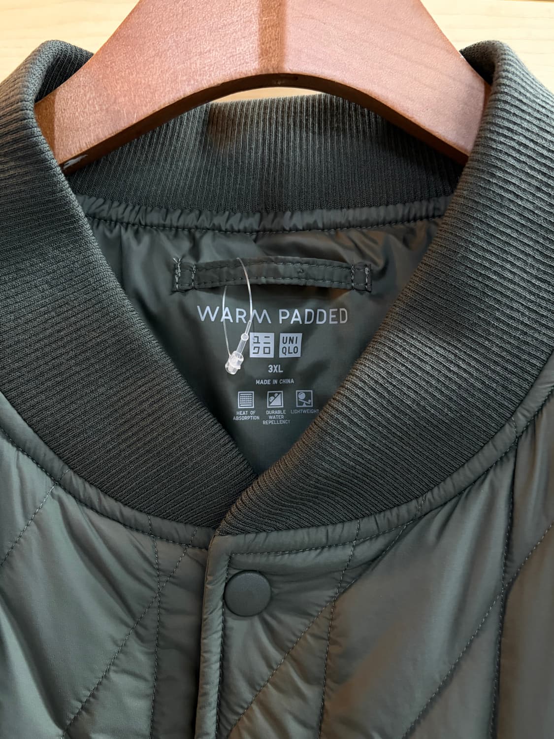 유니클로 경량패딩 퀼팅 블루종 자켓 3xl 상품이미지2