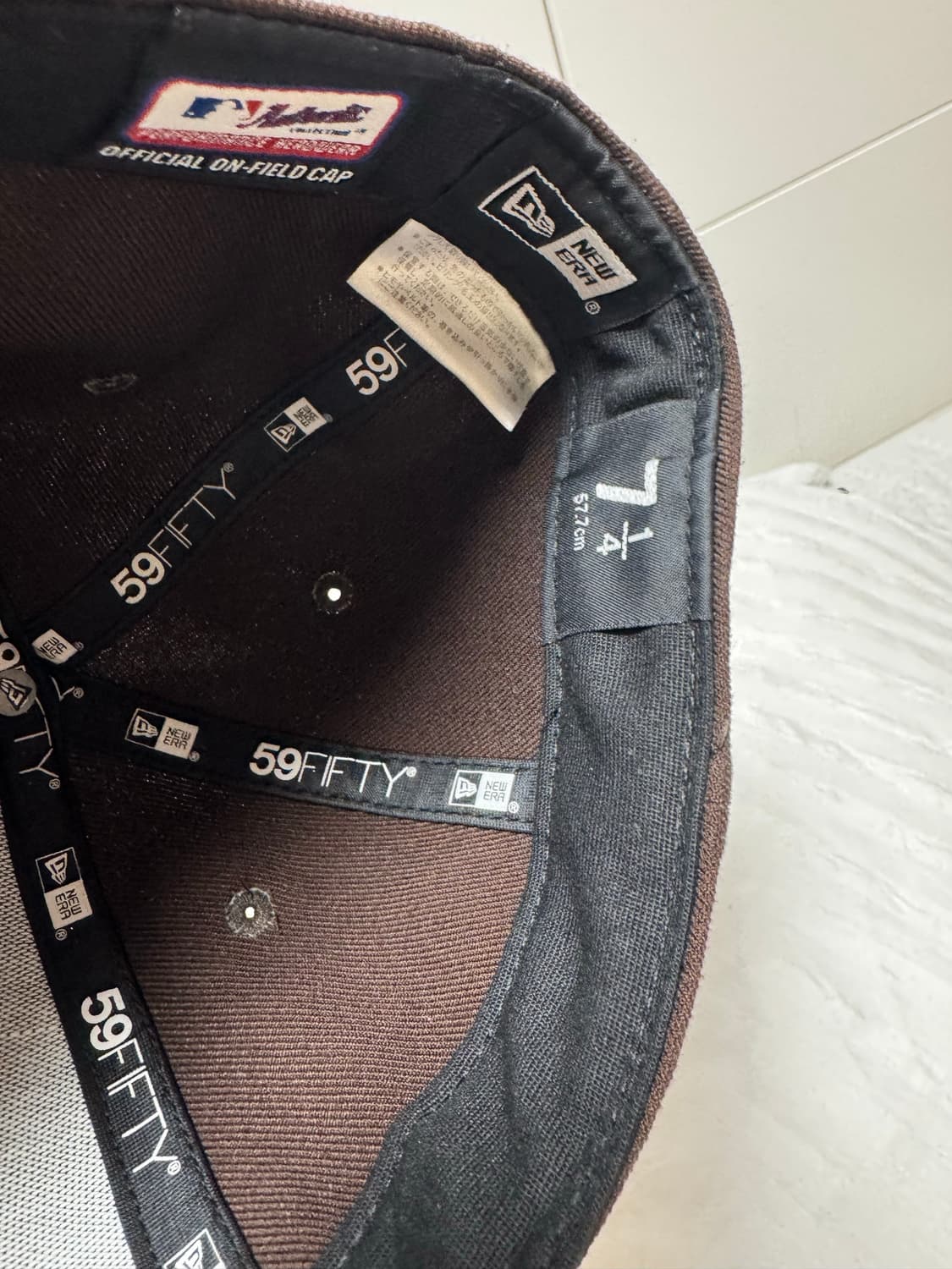 뉴에라 샌디에이고 파드리스 59FIFTY 브라운 캡 상품이미지3