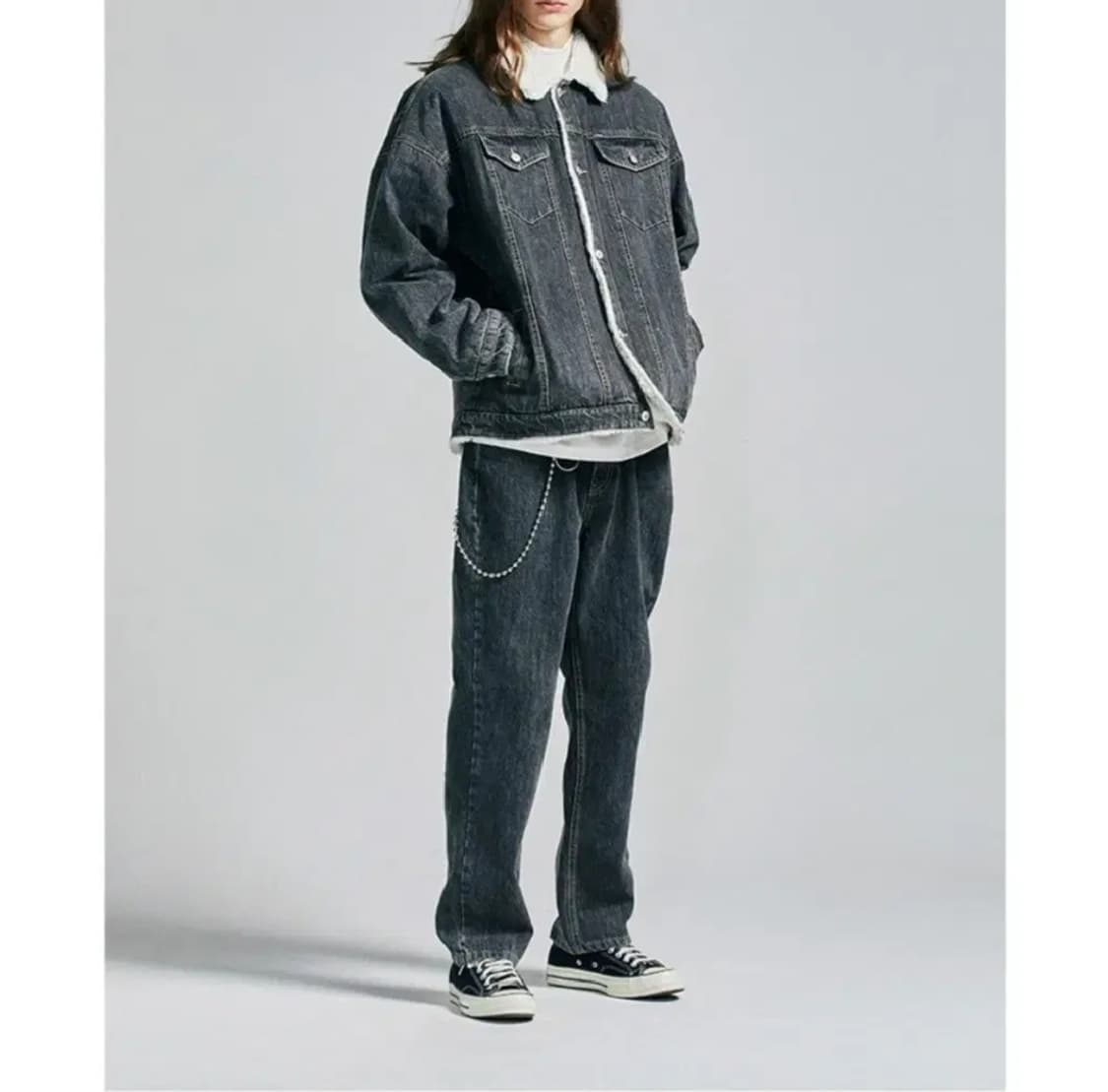 세인트페인 셰르파 데님 청자켓 남자95 상품이미지1