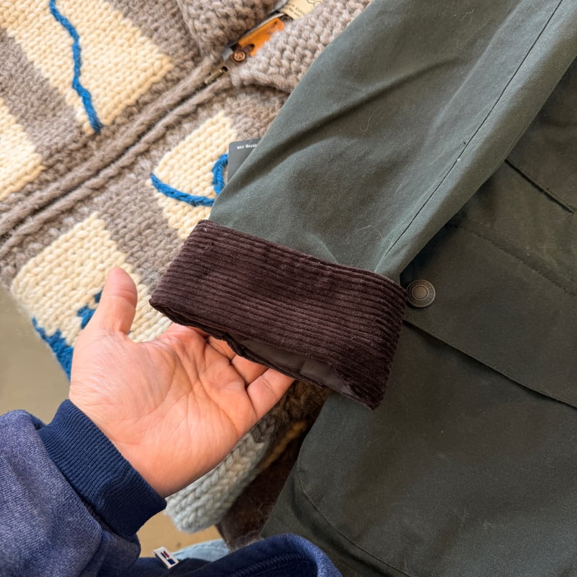 존 파트리치 왁스드 자켓 잉글랜드 영국 생산 S M 상품이미지5