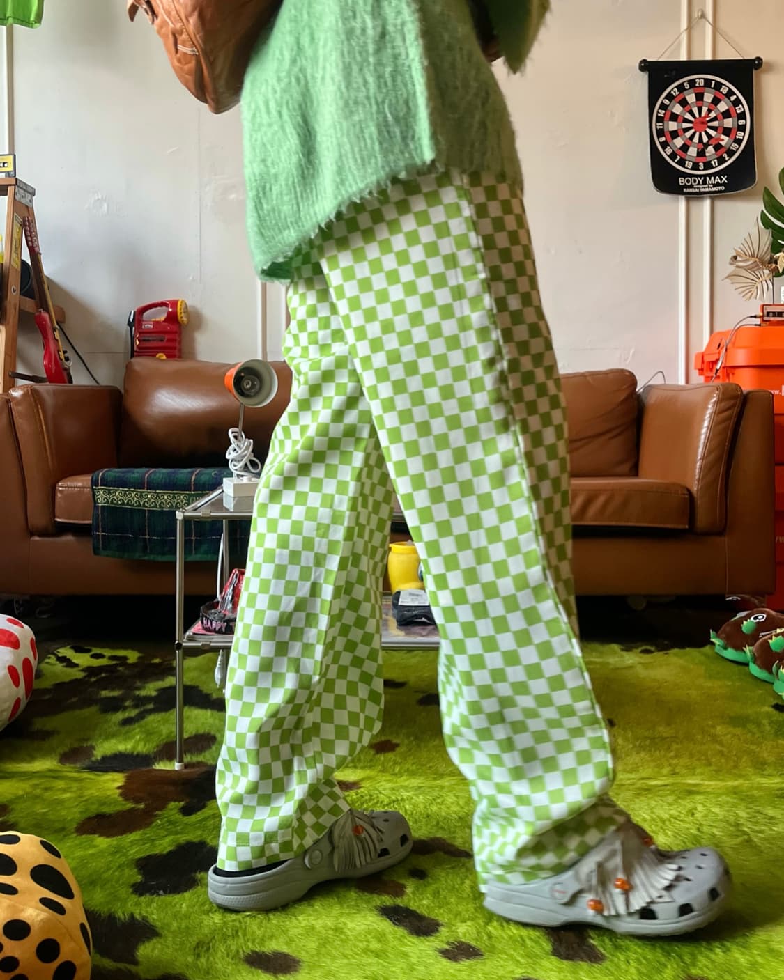 Freak's Store Checker Board Easy Pants 상품이미지3