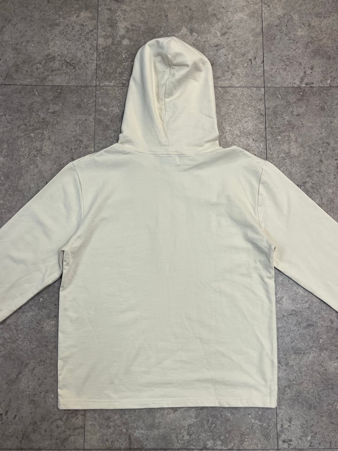 이미스 후드 긴팔티 아이보리 S #csz2444 상품이미지8