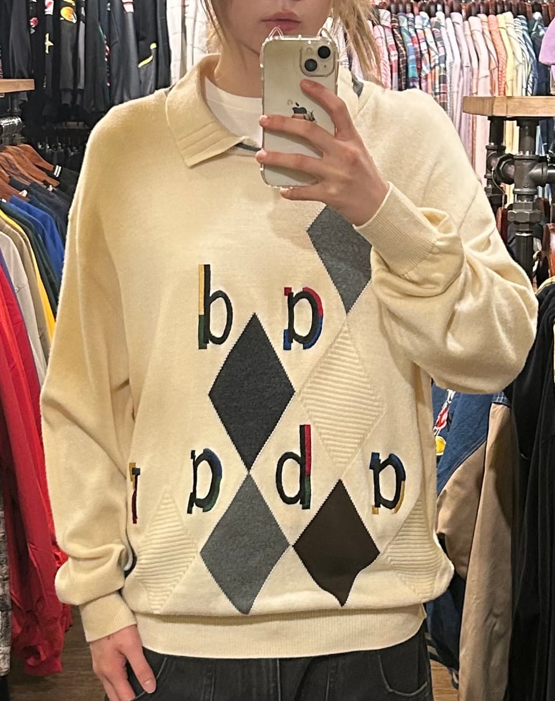 [HI] 아다바트 니트 베이지 상품이미지1