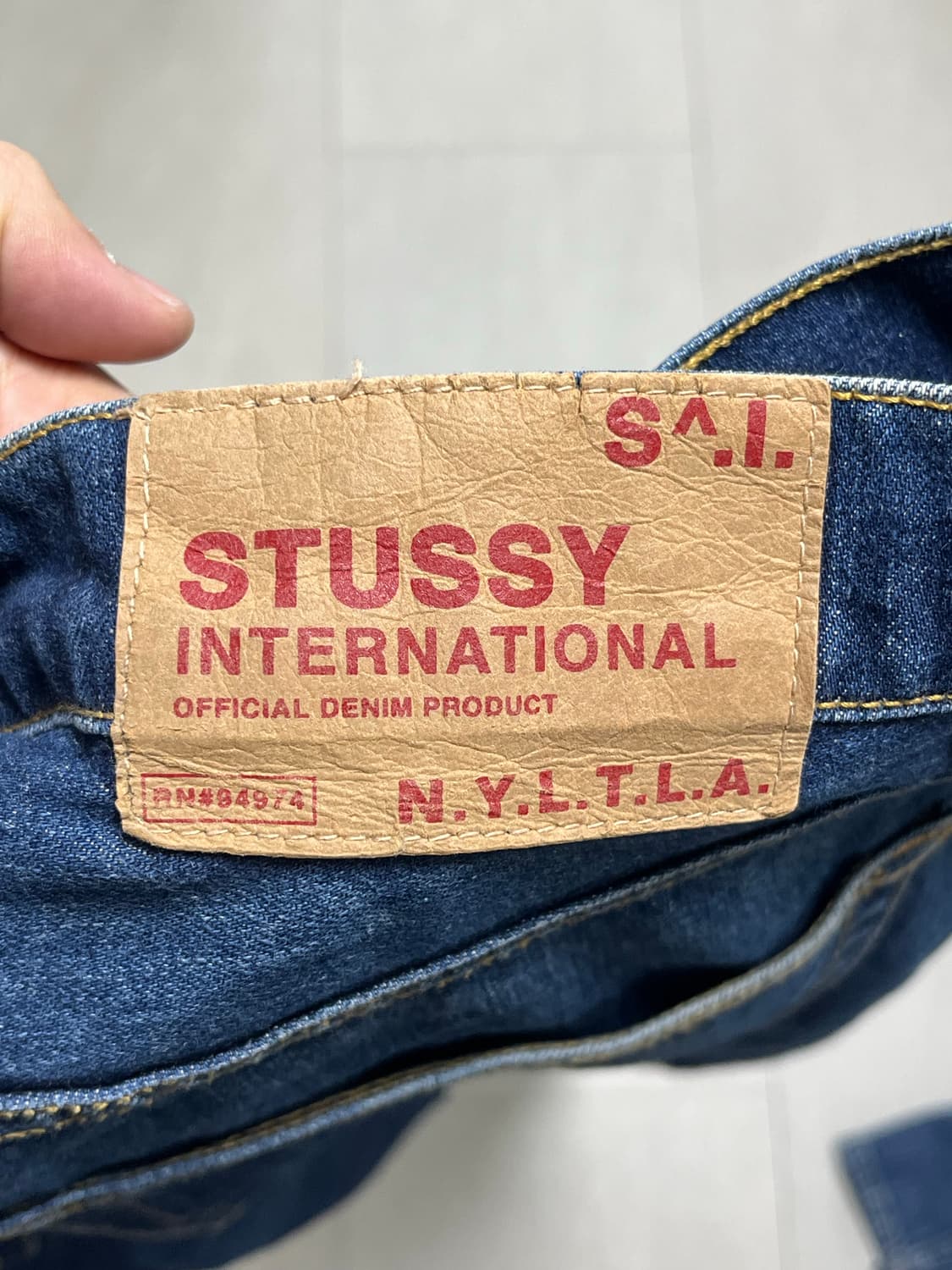 90's stussy pants (made in usa) 34R 상품이미지2