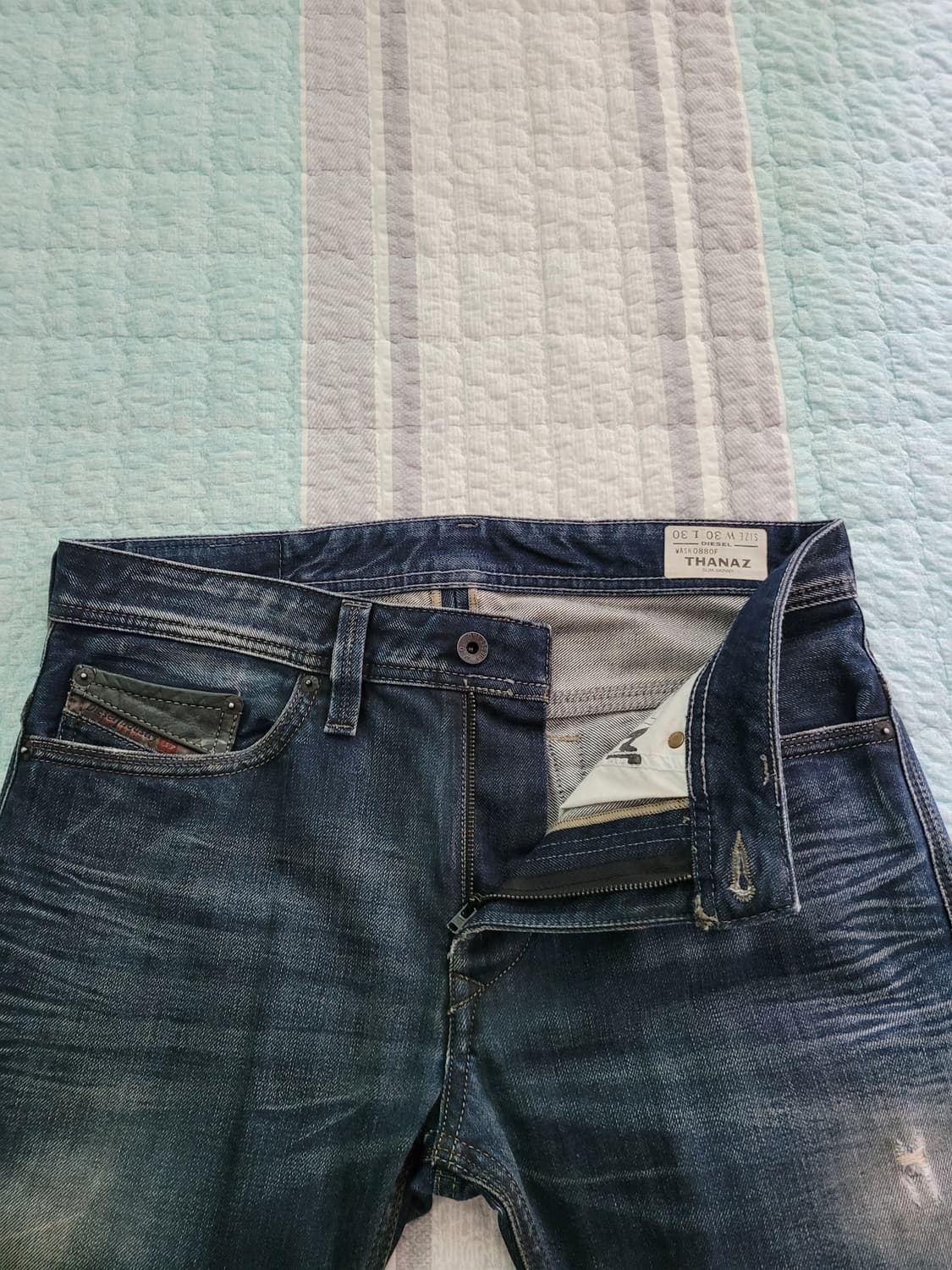 디젤 diesel thanaz 0880F 타나즈 슬림스키니진 32사이즈 상품이미지4