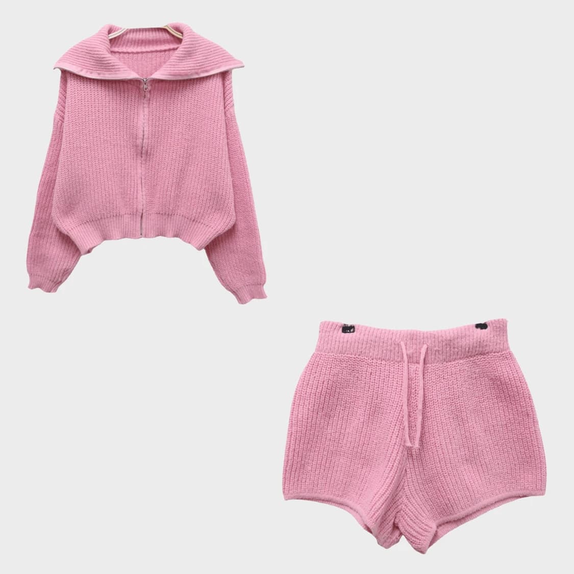 핑크 세일러니트 셋업 60429 상품이미지1