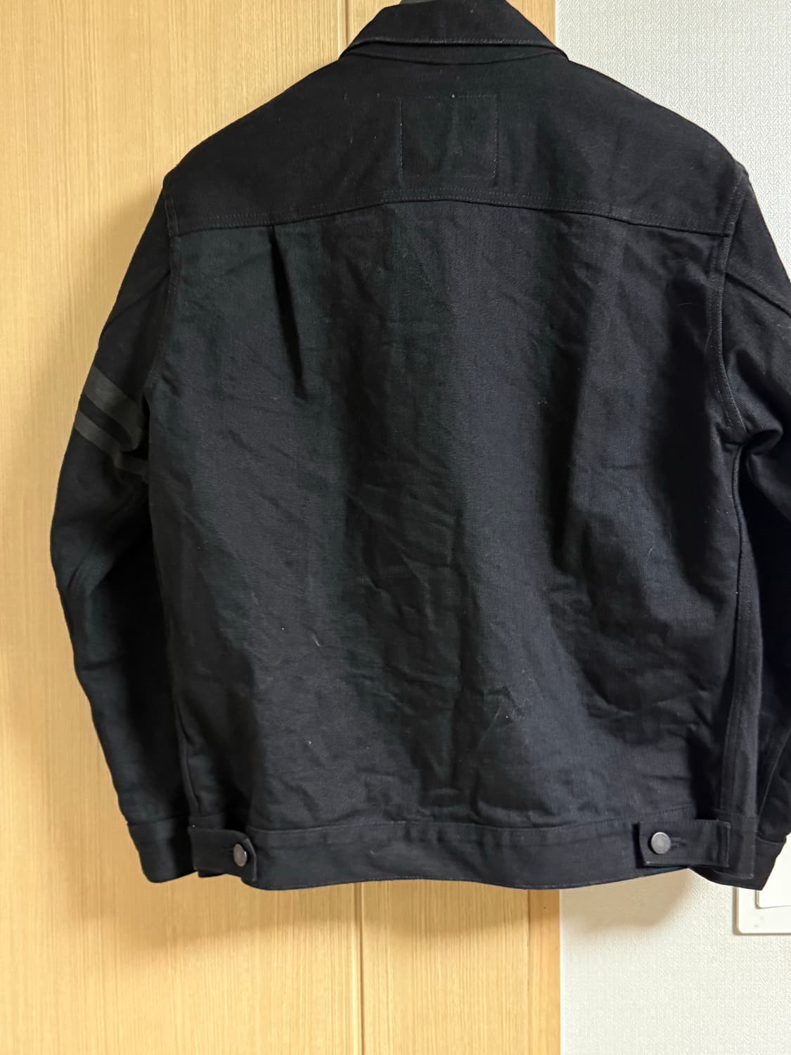 [S,38-40] 모모타로진스 2세대 블랙 데님 자켓 상품이미지2