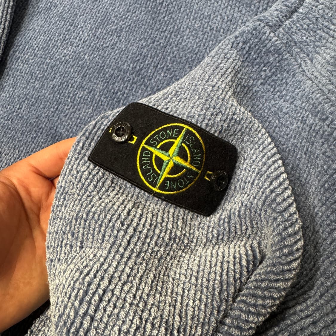 [백화점판 / 신형] 스톤아일랜드 코튼 셔닐 니트 상품이미지2