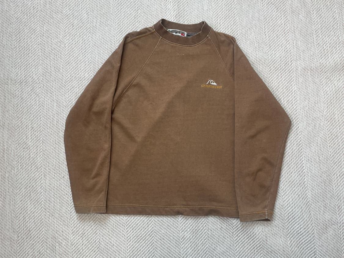 퀵실버 페이딩 빈티지 스웻셔츠  J04133 상품이미지1