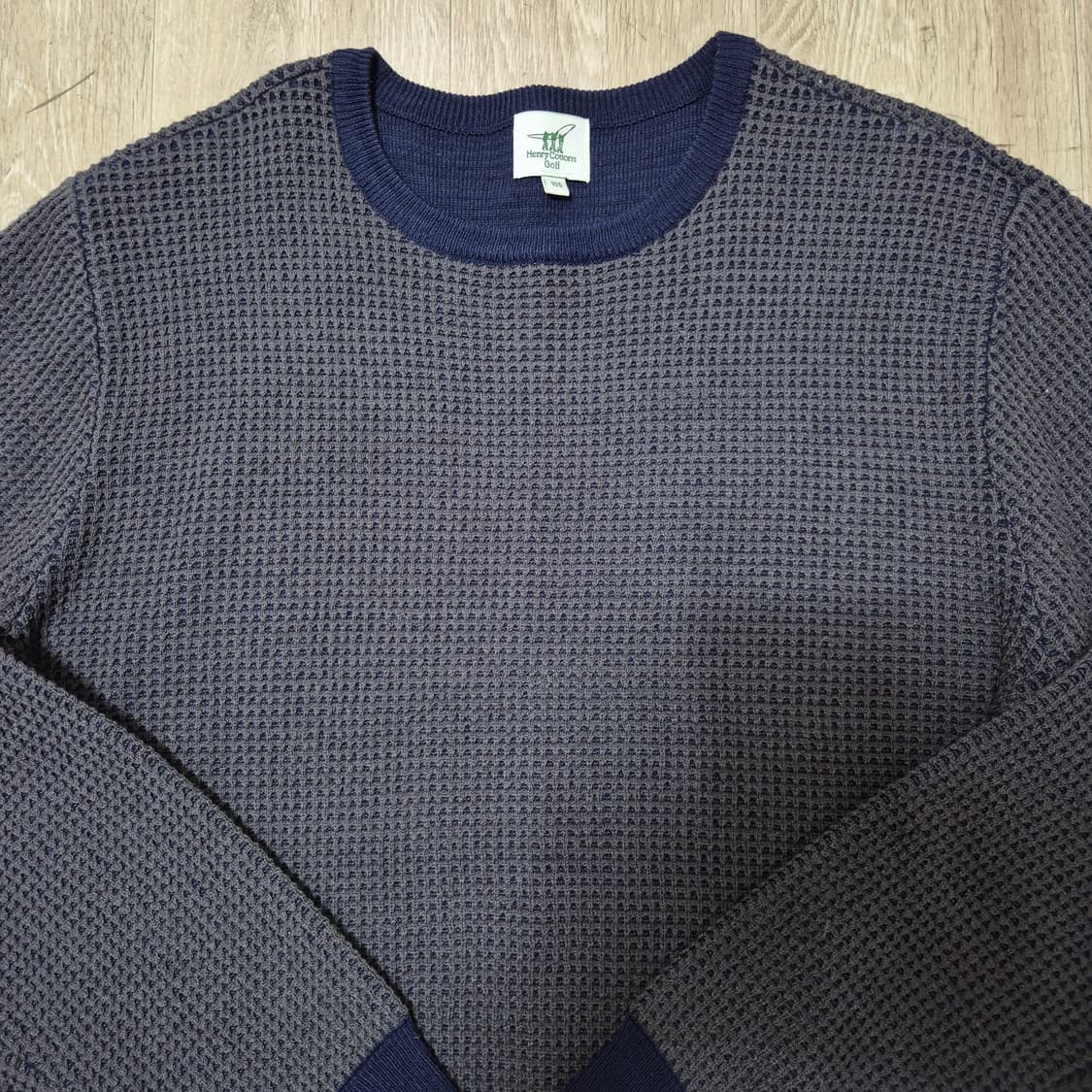 헨리코튼 골프웨어 와플 니트 스웨터 XL(105) 상품이미지2