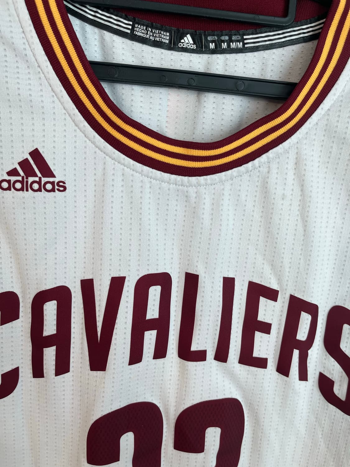 아디다스 클리블랜드 르브론 제임스 유니폼 져지 [M] 상품이미지6