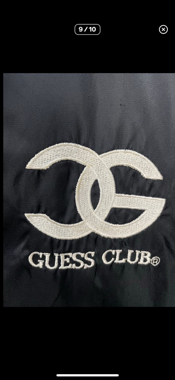 게스클럽 올드스쿨 빅로고 항공자켓 A2830 상품이미지8