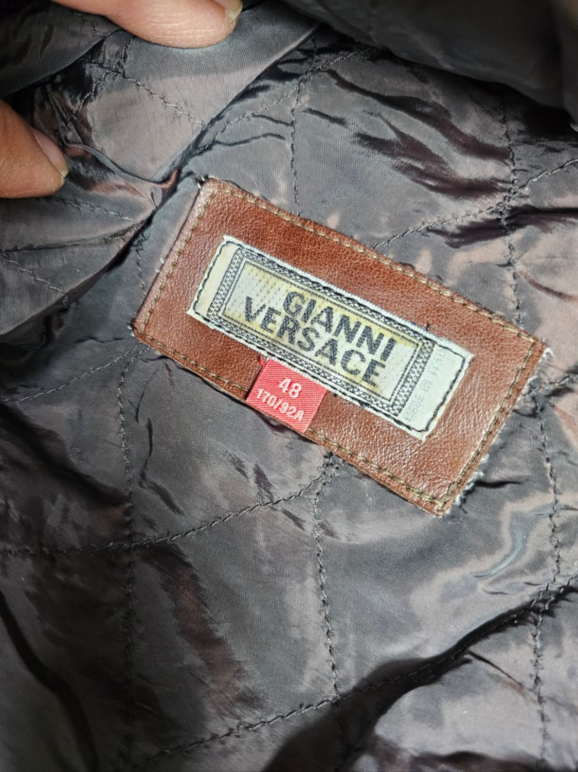 베르사체가죽자켓 상품이미지3