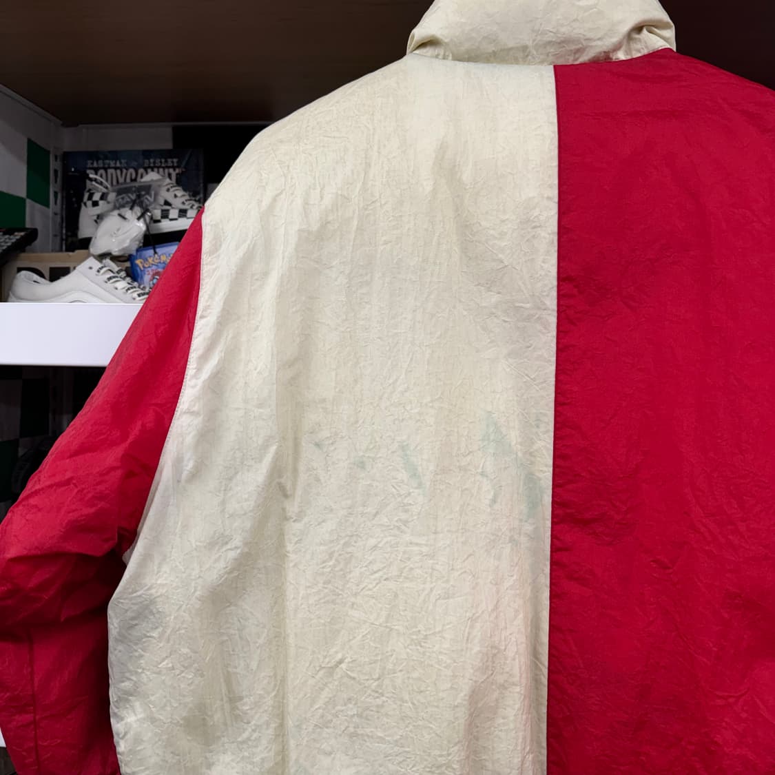 90s 나이키 삼나 리버시블 푸퍼 패딩 (L)   상품이미지4