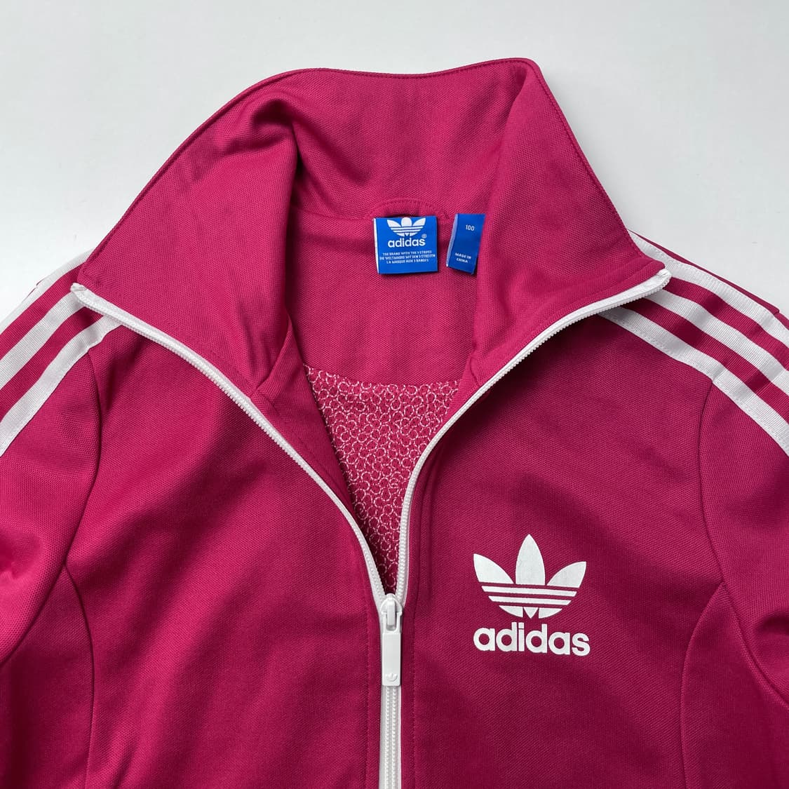 [중고] 아디다스 유로파 트랙탑 져지 핫핑크 100 상품이미지3