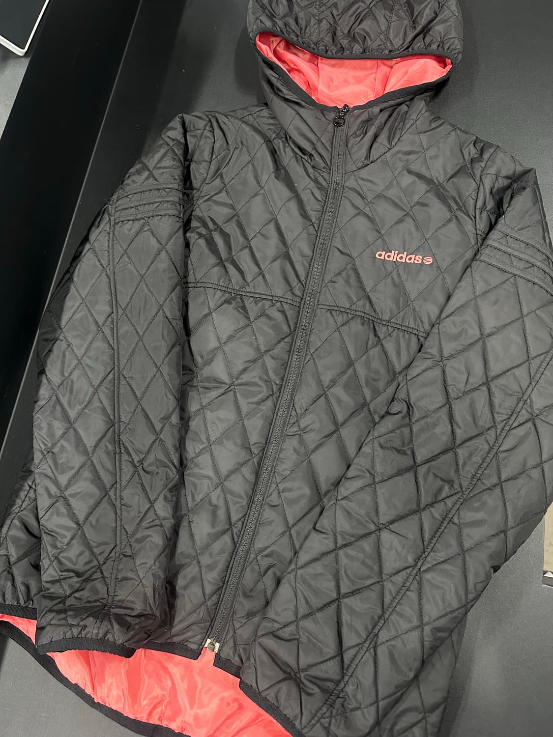 아디다스 퀄팅 누빔 집업 상품이미지4