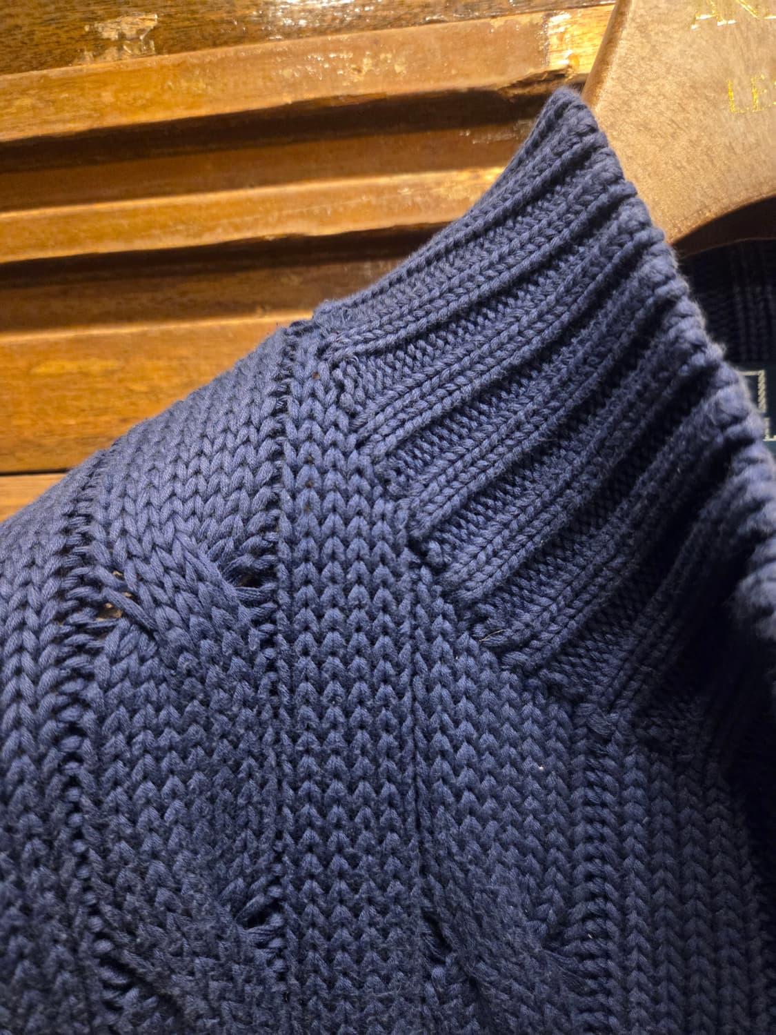 폴로랄프로렌 모호크넥 케이블니트 상품이미지3