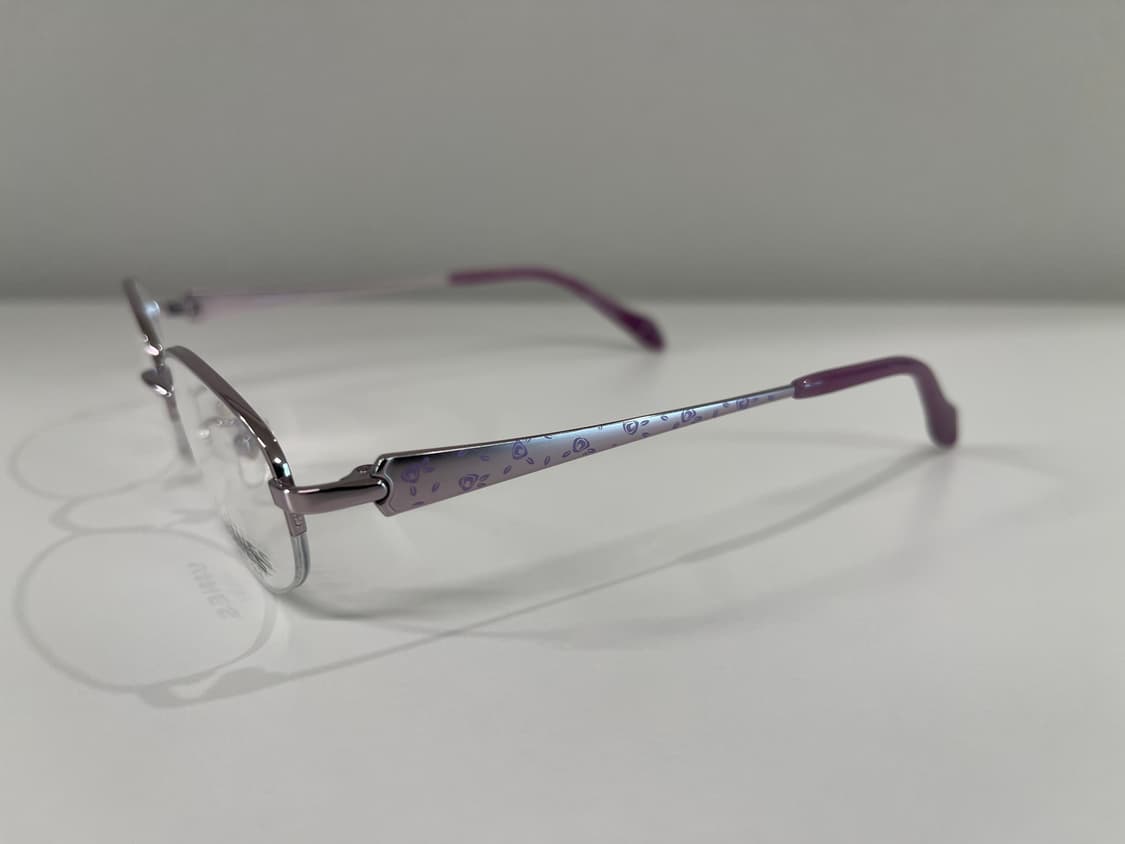 바인스 VINES 일본 티타늄 반무테 안경 빈티지 90s 1번 상품이미지4