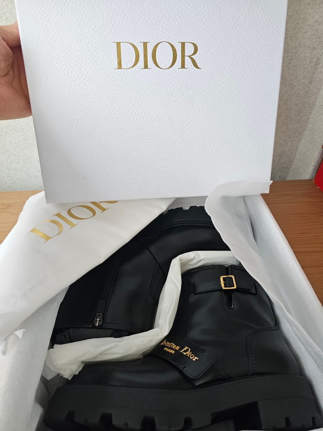 (일주일만 특가)새상품 디올 여성 D-Quest 앵클 부츠 상품이미지8