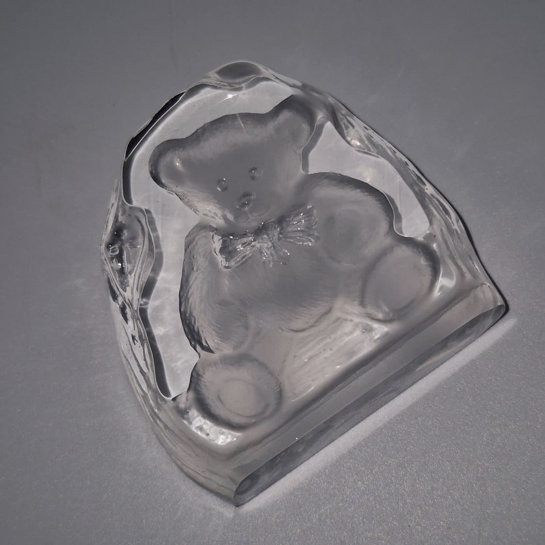 80s 영국 달링턴 크리스탈 테디베어 오브제 상품이미지10