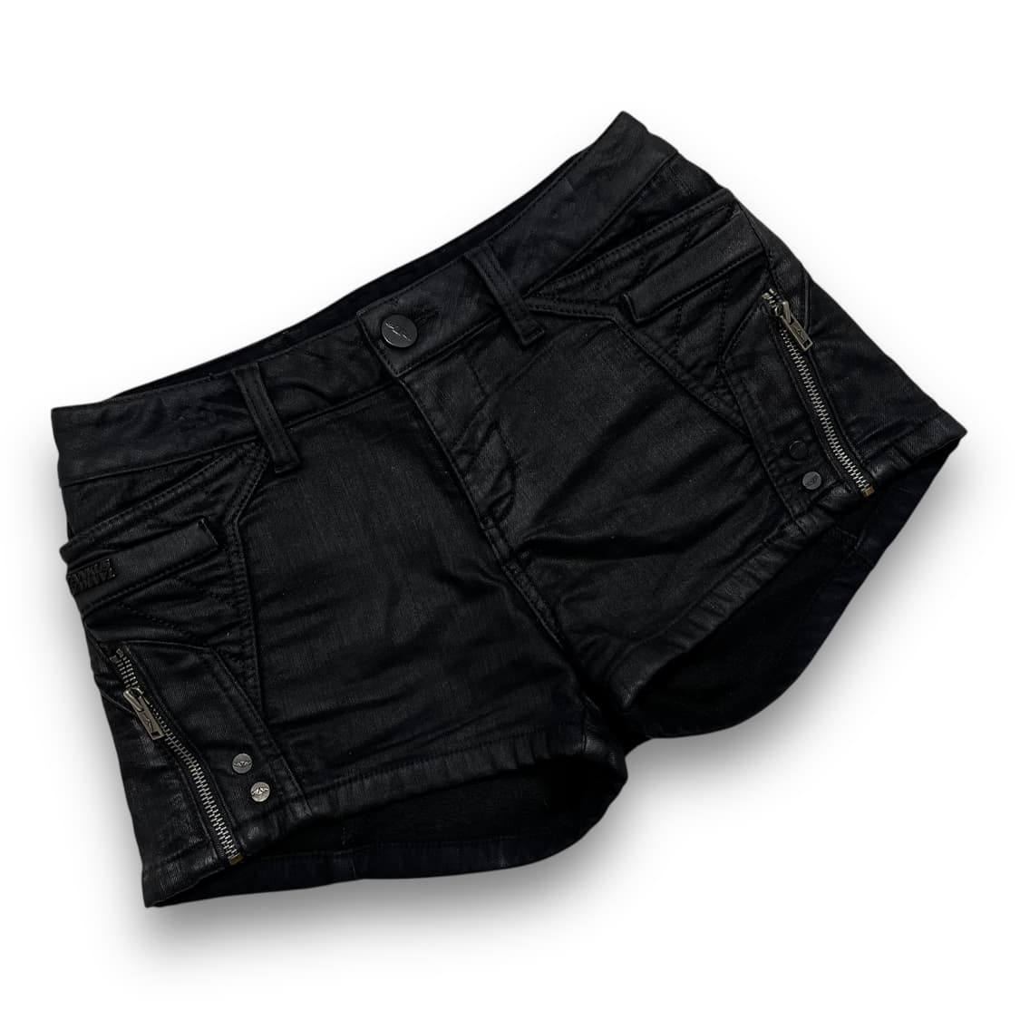 TANKUS Rock chic coated hot pants 상품이미지1