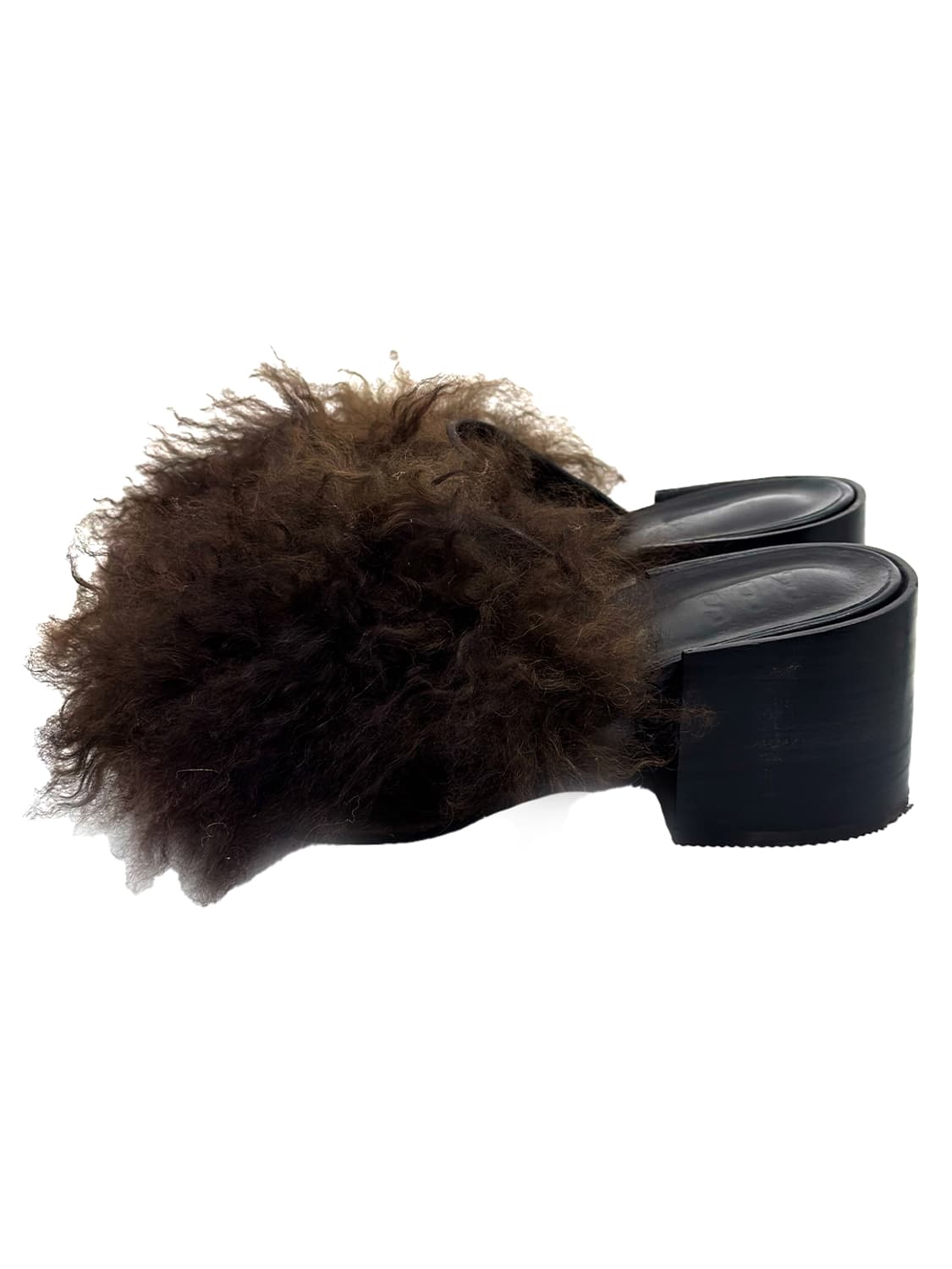 Ray Beams RBSl Fur Platform Sandals/ 38 상품이미지5