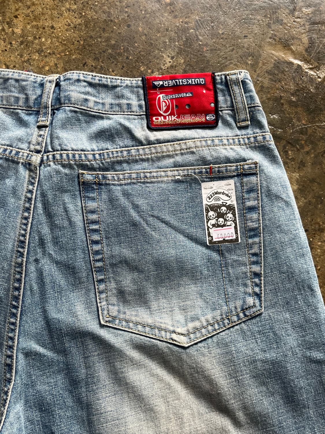 Quik Silver Denim Shorts 상품이미지4