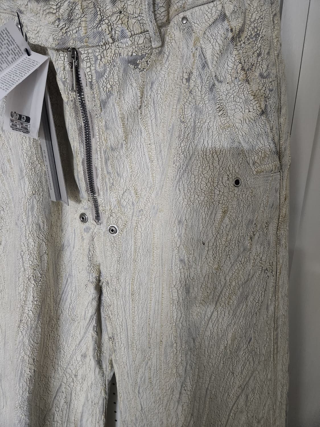 릭오웬스 FW25 밀크메가크러스트 와이드 벨라 데님 46사이즈 상품이미지8